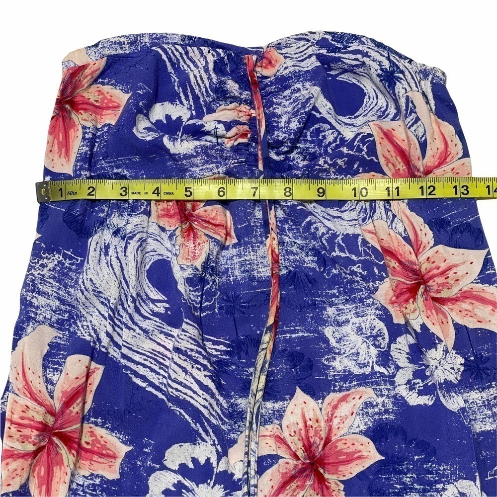 MOSSIMO Supply Co Hawaiian Floral Strapless Dress - Picture 8 of 12